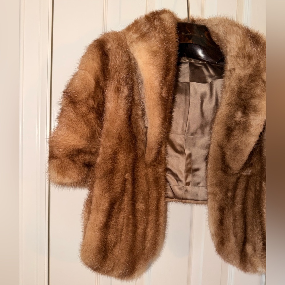 Vintage Ralph Rupley Brown Mink Wrap Stole- 
🩷Nice Condition For Its Age🩷 - Picture 4 of 16